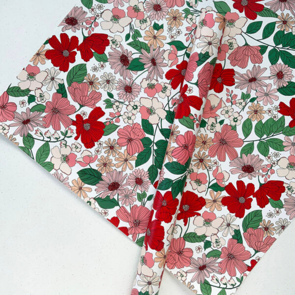 Floral Wrapping Paper & Tags - Image 4